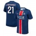 Paris Saint-Germain Lucas Hernandez #21 Hjemmedrakt 2024-25 Kortermet